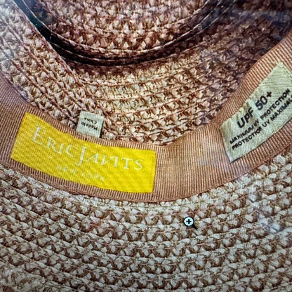 Eric Javits Look Again Packable Fedora Hard to find color - SOFT PINK - Picture 3 of 8